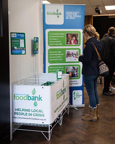 Footprints Dancers fundraising for Bournemouth Foodbank