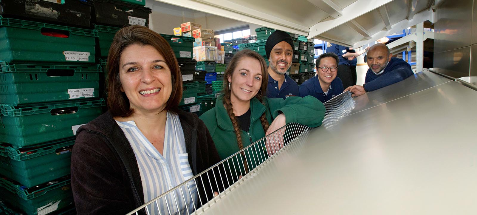 JP Morgan Team Members Volunteering