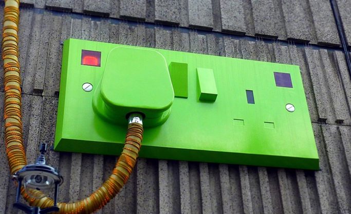 Power socket Bournemouth Foodbank switch
