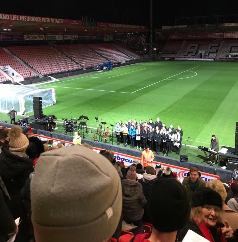 Foodbank Carol Service at AFC Bournemouth
